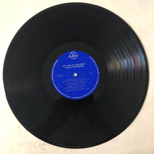 12 REINAS DE LA POPULARIDAD DE RADIO VARIEDADES, FEAT YURI / MASSIEL 1982 MEX LP - Picture 4 of 4