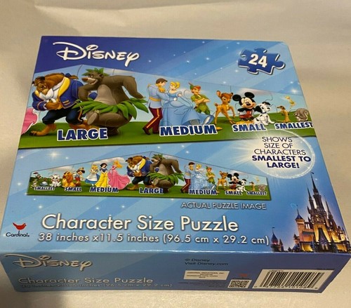 Disney Character Size Jigsaw Puzzle 24 Piece 38" x 11.5" 1ATK - 第 1/2 張圖片