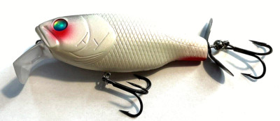 Deps Buzzjet Wobbler, Popper, Topwater, Propbait, 9 cm, Floating