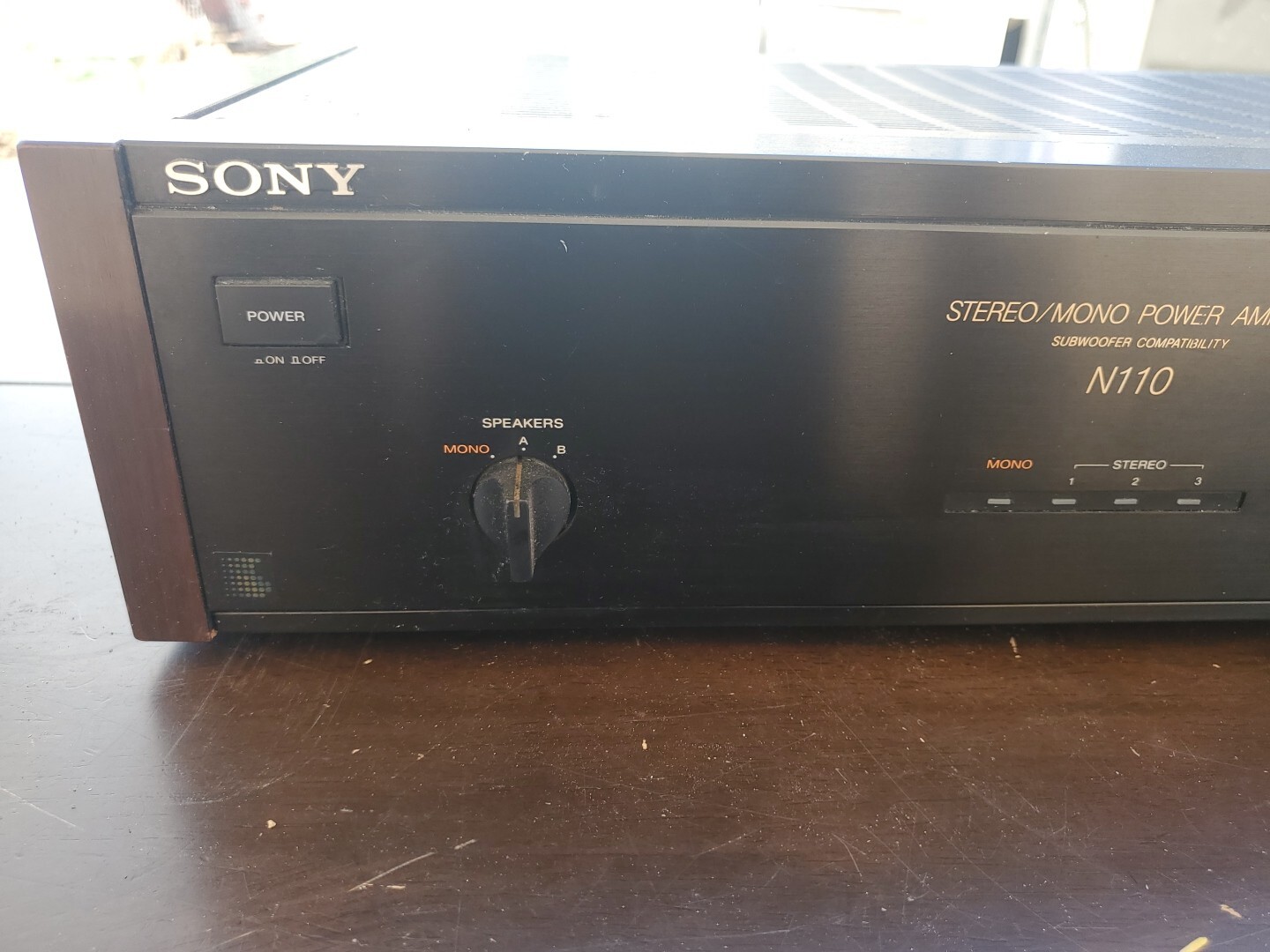 SONY TA-N110 モノラル ステレオ パワーアンプ フルメンテナンス