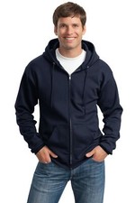 PC90ZHT Port  Company Tall Essential Fleece Full-Zip
