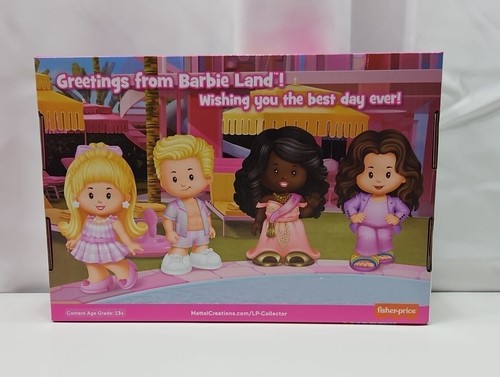 Little People Collector Barbie: The Movie Special Edition Set With 4 Figures - Picture 2 of 3
