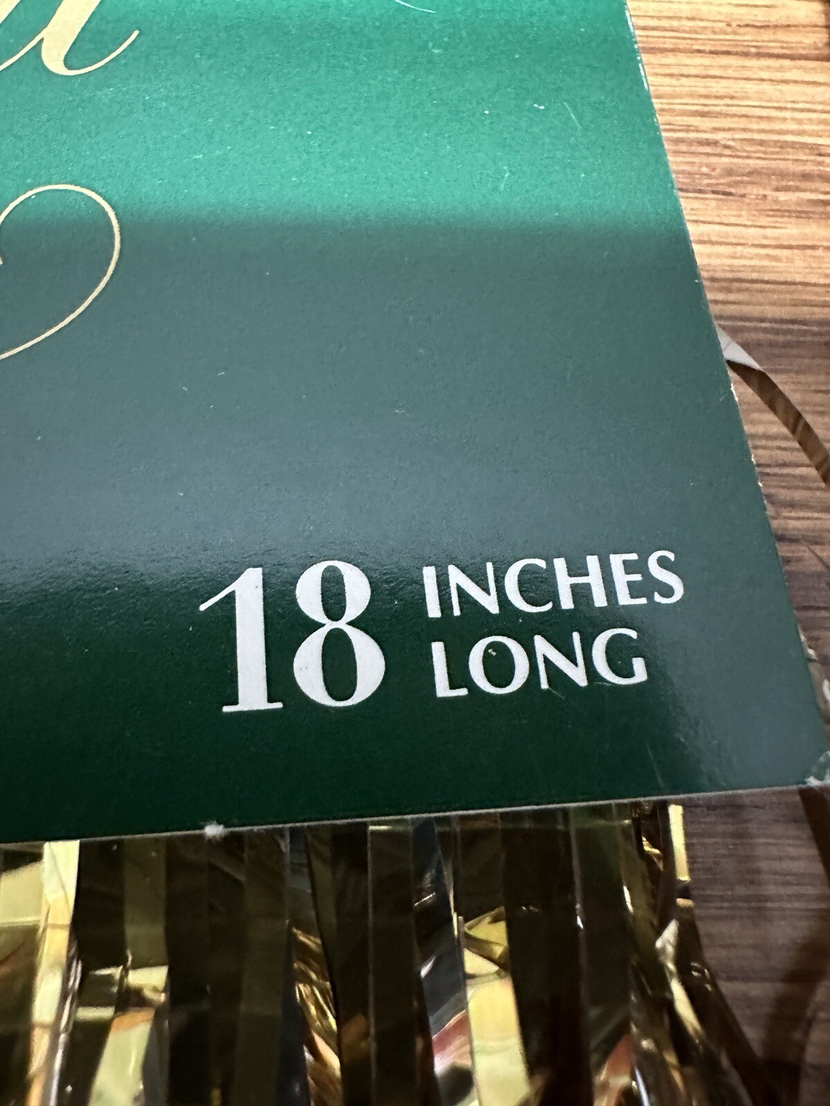 VTG 80s Christmas National Rennoc Crystal Icicles Tinsel Silver Gold