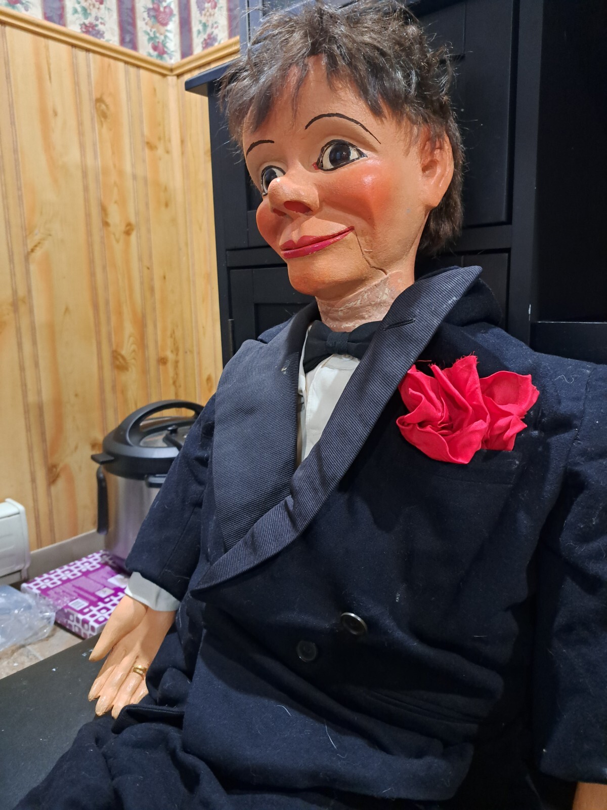 Vintage 1930's Professional Ventriloquist Dummy eBay