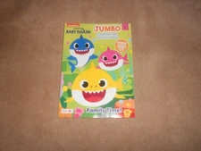 NEW, PINKFONG BABY SHARK JUMBO COLORING AND ACTIVITY BOOK