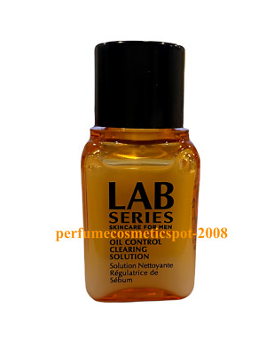 LAB SERIES SKINCARE FOR MEN OIL CONTROL CLEARING SOLUTION TRAVEL 0.2 OZ / 6 ML