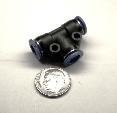 ♡♡ FESTO 153367 QSMT-6 NEW PNEUMATIC MINI UNION TEE 6MM OD TUBE PUSH