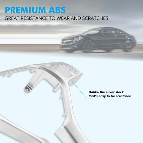 Cubierta de ajuste del volante estilo AMG para Mercedes Benz Clase C Clase E CLA - Imagen 4 de 8
