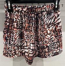 TYCHE Printed Abstract Violet Boutique Shorts Made in USA Size Small