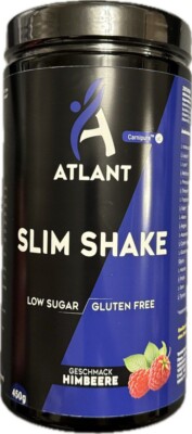 Slim Shake Diät Mahlzeitenersatz Abnehmen Eiweiß Pulver Atlant Vital 450g  MHD