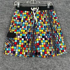 Nike 6.0 Board Shorts Youth Boys 24 Geometric Casual Comfort Pool Beach Vacation
