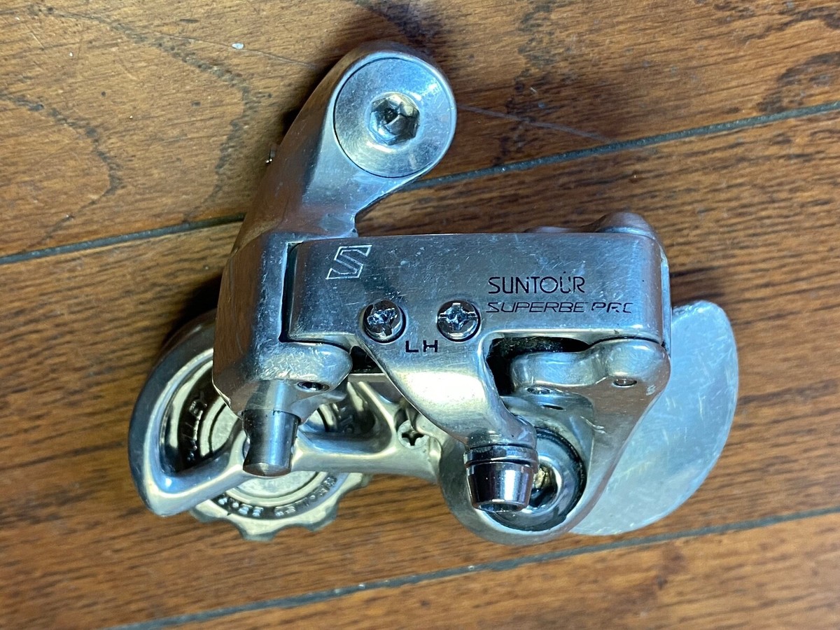 Suntour Superbe Pro Rear Derailleur 1980s, RD-5200, Short