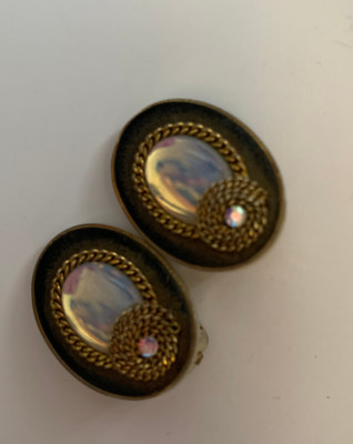 Marena Ohrringe Ohrclips Clips Handmade in Germany Vintage