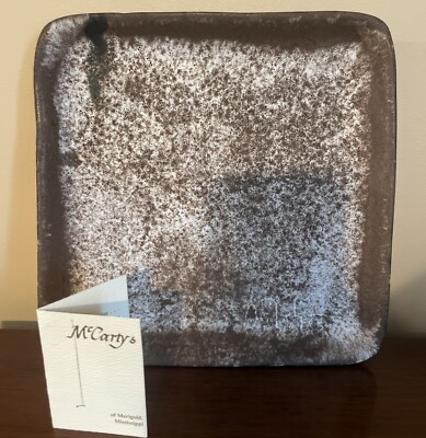 McCarty s Pottery Nutmeg 8.50  Tray 1st Quality GENUINE