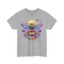 Bee Shirt | Save the Bees Shirt | Honeybee Tee | Boho Bee Blooming Flowers Shirt