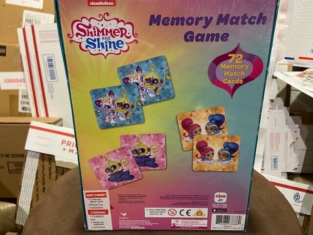 Online Games, Shimmer and Shine Memory Game