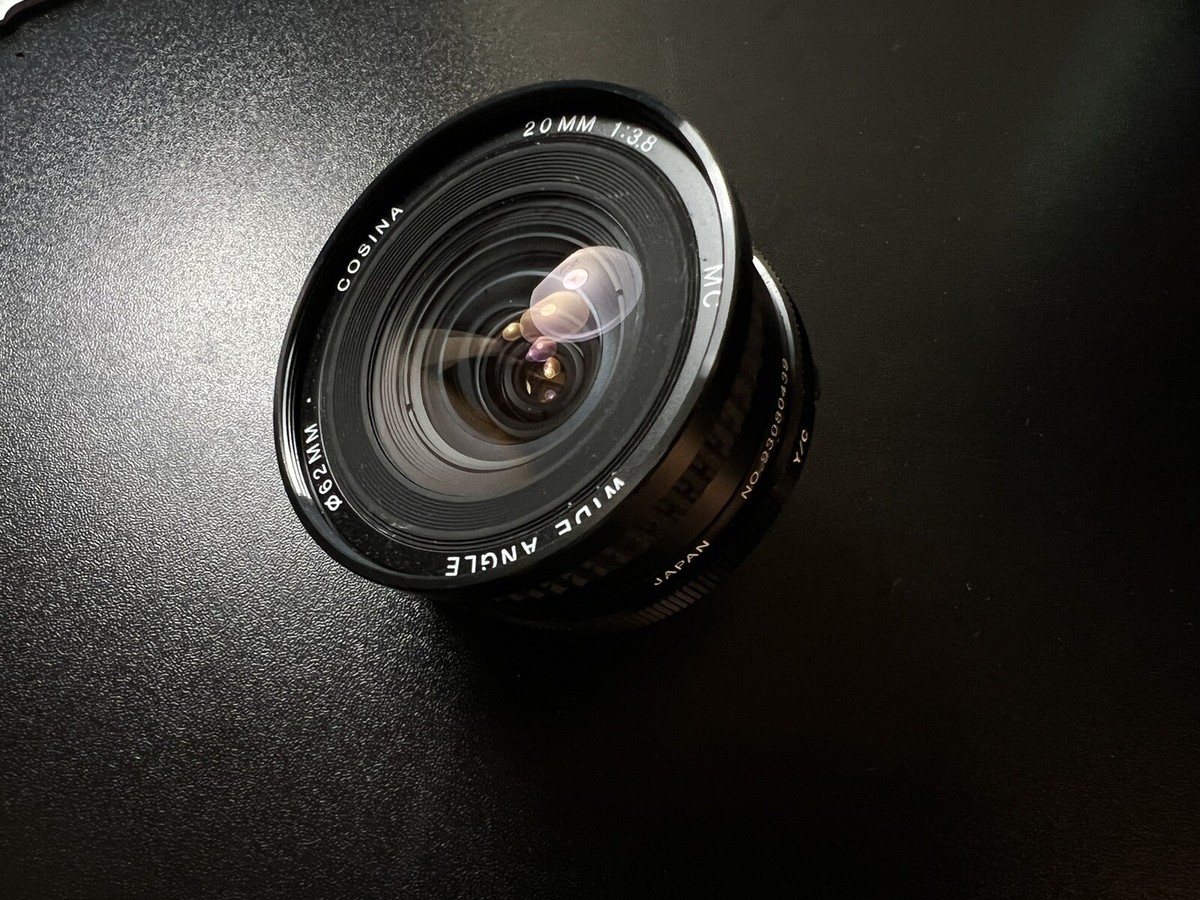 コシナ MF20mm F3.8 CY-MM（ヤシカ・コンタックスマウント） コシナ MF20mm F3.8 CY-MM（ヤシカ・コンタックスマウント）