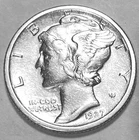1927 S Mercury Dime Free Shipping Choice Bu  #1