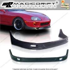 For 93-98 Toyota Supra MK4 TRD Style Front Bumper Lip Chin Spoiler Polyurethane