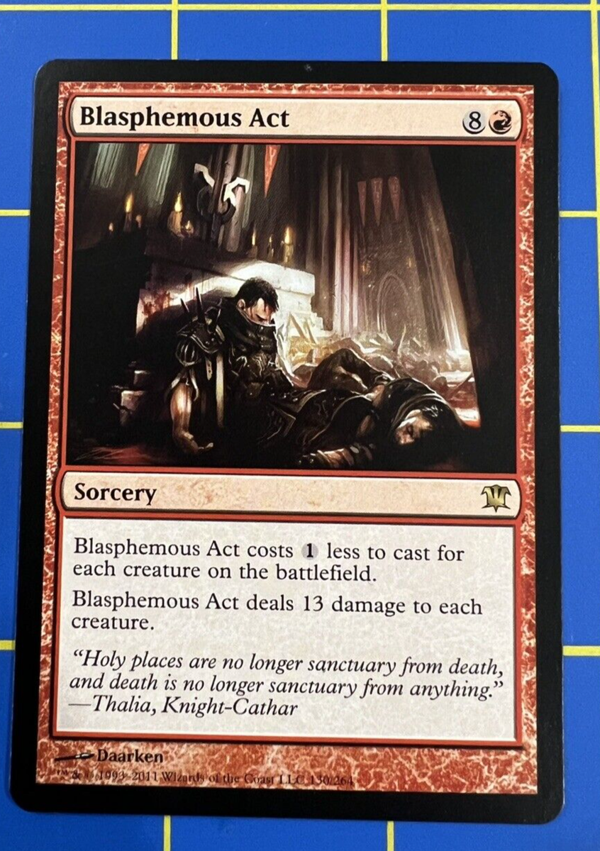 MTG - Blasphemous Act - Innistrad