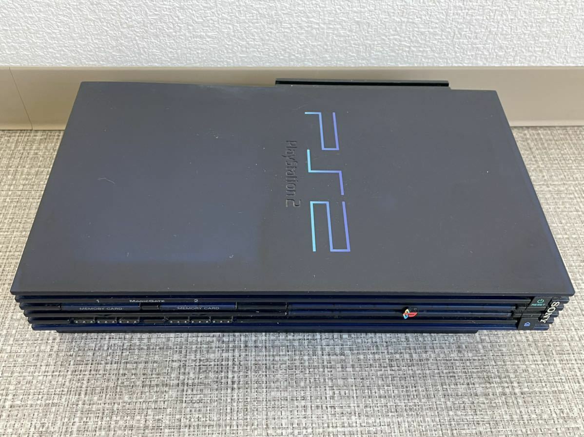 Playstation 2 Midnight Blue BB Pack PS2 SCPH-50000MB/NH Console