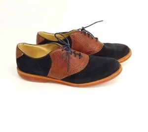 mens two tone saddle shoes