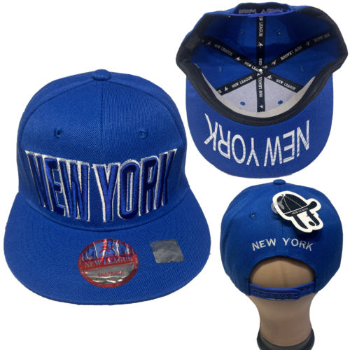 NEW YORK Hip hop Embroidered Snapback Flat Brim Adjustable Baseball Cap Hats LOT - Picture 9 of 11