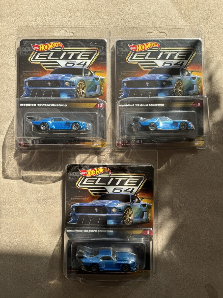 Hot Wheels ELITE 64 MODIFIED '69 MUSTANG - In Hand - RLC ELITE64