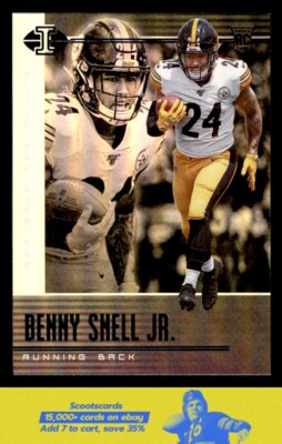 2019 Panini Illusions Benny Snell Jr.    RC #59 Pittsburgh Steelers