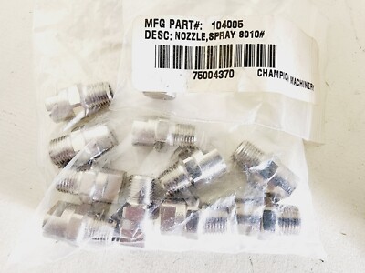 Lot of 10- Champion Moyer Diebel 104005 Spray Nozzle #8010