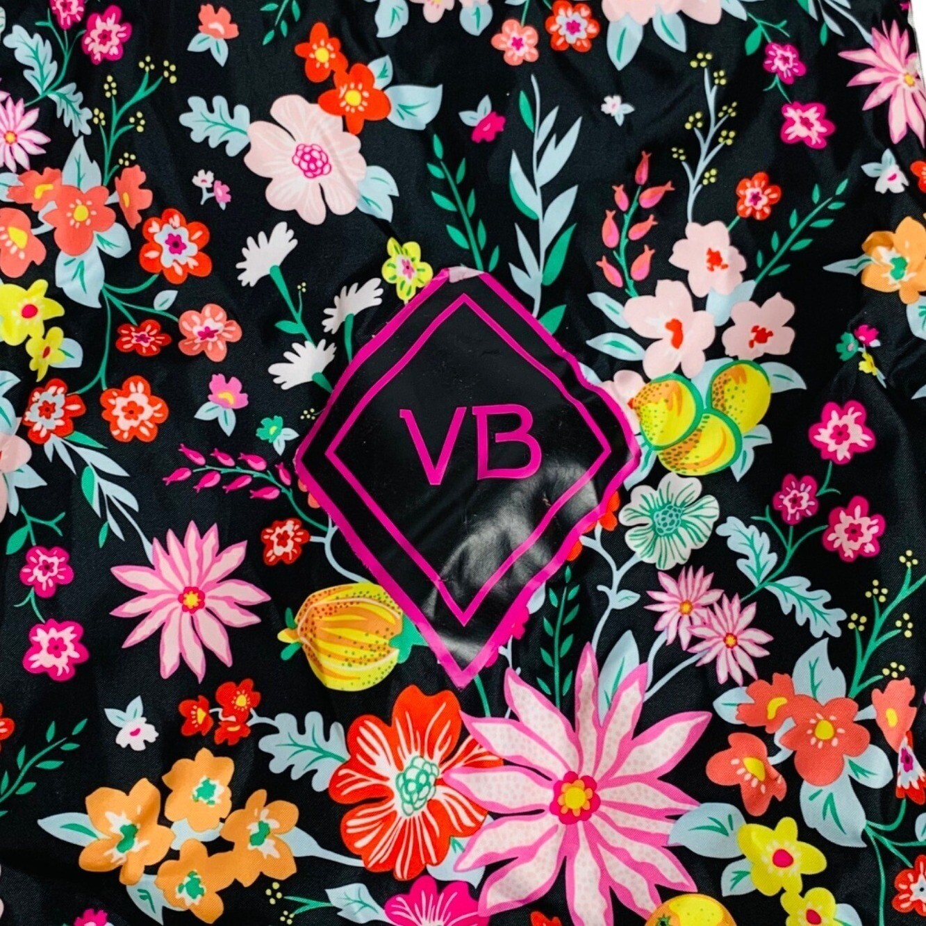 Vera Bradley Drawstring Backpack Sackpack Tangeri… - image 5