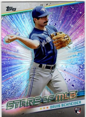2024 Topps Baseball Stars of MLB Davis Schneider No. SMLB-71 Toronto Blue Jays