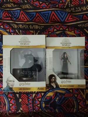 Wizarding World Figurine Collection Lord Voldemort Bellatrix Lestrange Bundle 