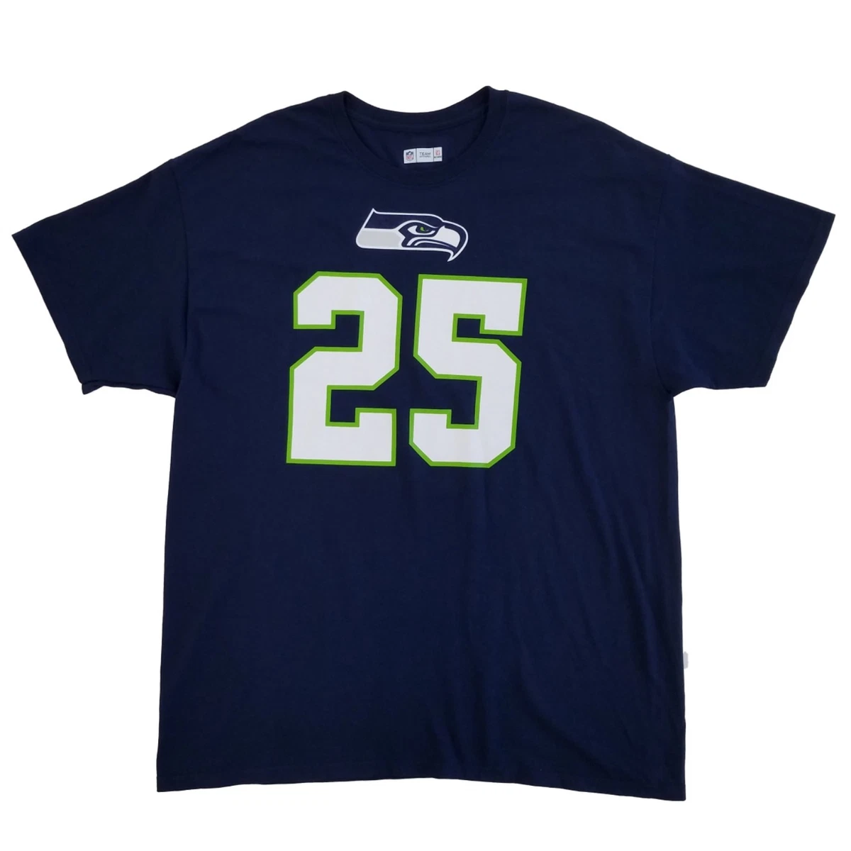 NFL Football Seattle Seahawks Mens Navy Richard Sherman #25 T-Shirt XL |  eBay