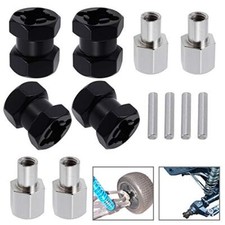 4Pcs RC Wheel Spacers 12Mm Wheel Hex Hub 15Mm Extension Adapter for 1/10 RC Craw