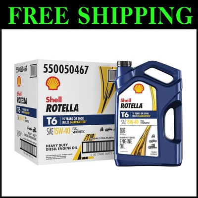 High-Performance 15W-40 Full Synthetic Motor Oil - 3 Gallons for Diesel Vehicles