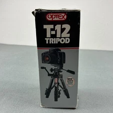 Optex T-12 Tripod Metallic Titanium Color Heavy Duty Compact