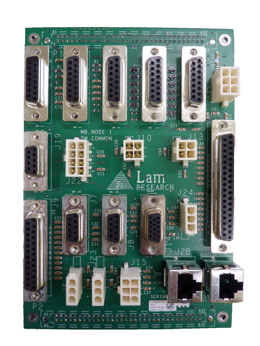 Lam Research 810-802901-305 MB Node 1 PM Common PCB 710-802901-305