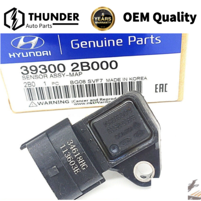 #ad #ad 393002B000 Manifold Pressure Sensor MAP for Hyundai Elantra Sonata Tucson Accent $27.95