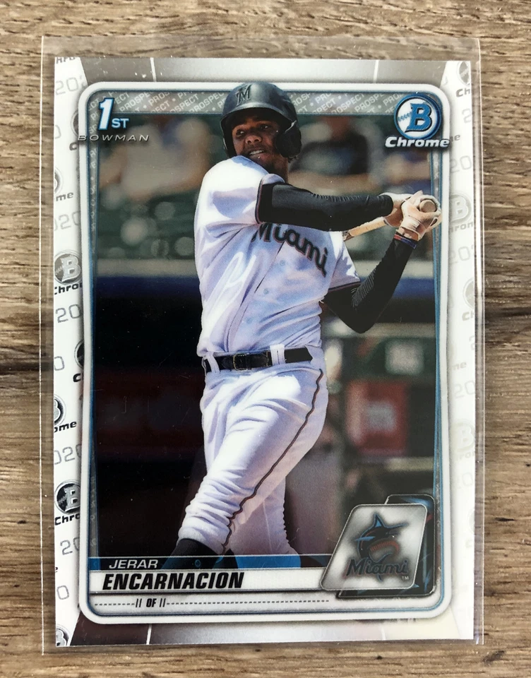 Jerar Encarnacion Lot of (32) 2020 Bowman #BFE-96 1st Edition Marlins +3 Extras - Image 4 of 4