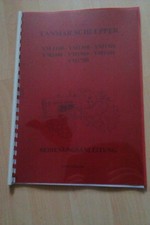 Bedienungsanleitung Yanmar  YM - Serie  Traktor  Kleintraktor 