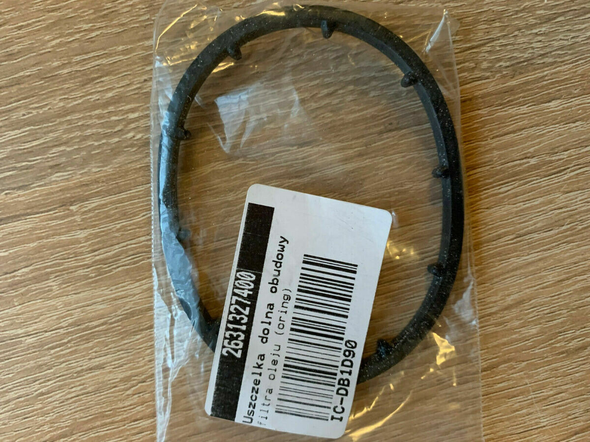 Genuine Hyundai / Kia Oil Filter Housing Seal Gasket O-Ring