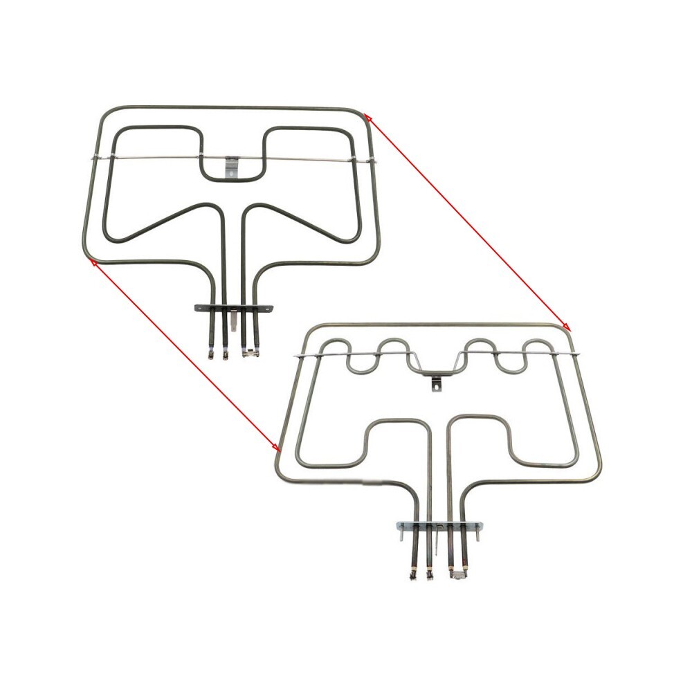 Resistenza Doppia Superiore Grill 100 + 1700 Watt Rex Electrolux Aeg