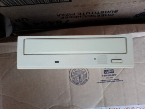 CD-ROM Drive Beige or Black, IDE/ E-IDE ATAPI Interface, Vintage Computer - Photo 8/22