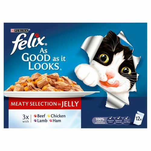 Felix Meaty Selection in Gelee - Katzenfutter - 12 x85g - Bild 5 von 6