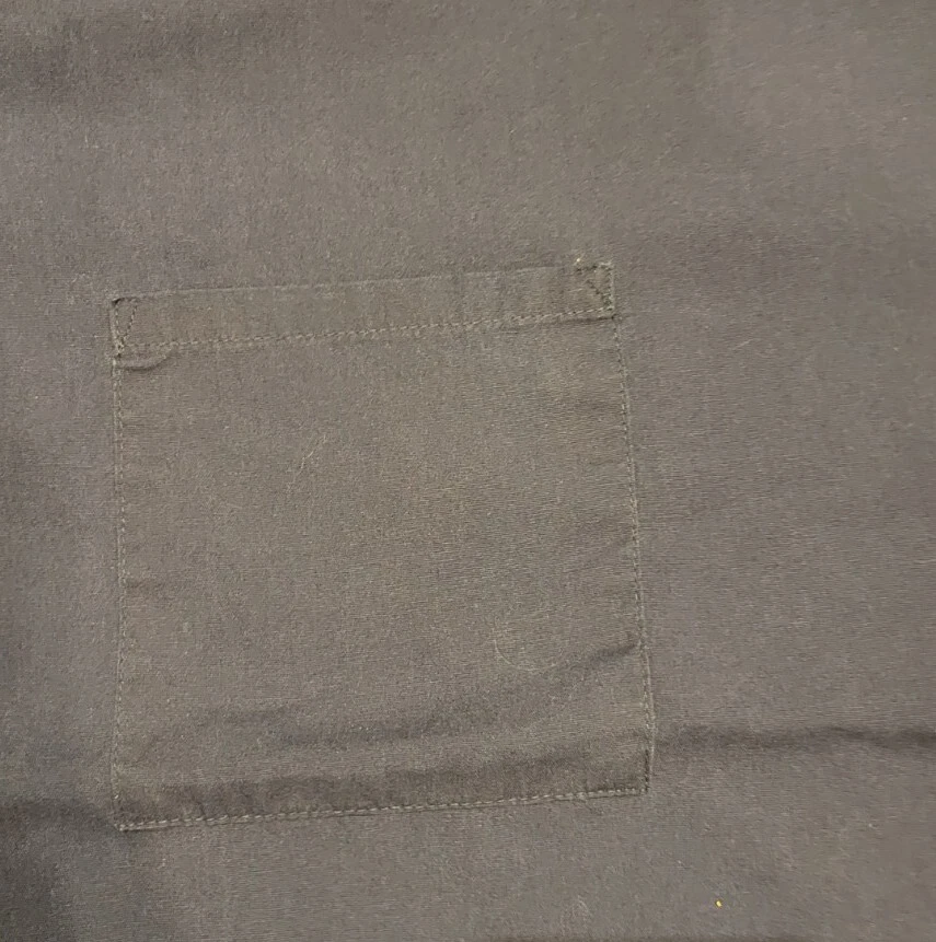 Simply Basic SB Scrubs Top Shirt Adult XL  Medical Dental Uniform Navy Blue - Image 3 of 4