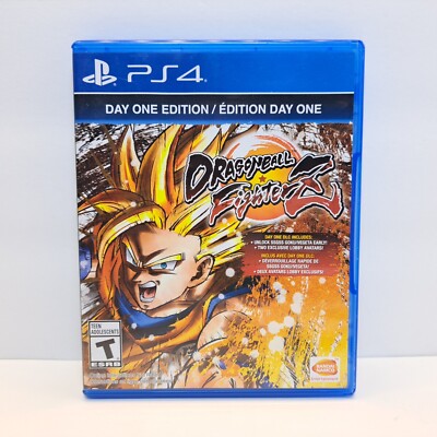 Dragon Ball FighterZ (PlayStation 4, 2018) TESTED Works PS4