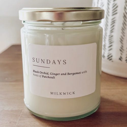 Milkwick All-Natural Soy Wax Premium Fragrance Jar Candles - Picture 8 of 40