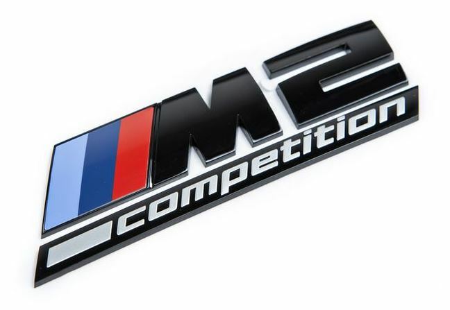 Genuine BMW F87 M2 Rear Trunk Emblem M2 Competition Decal Badge  