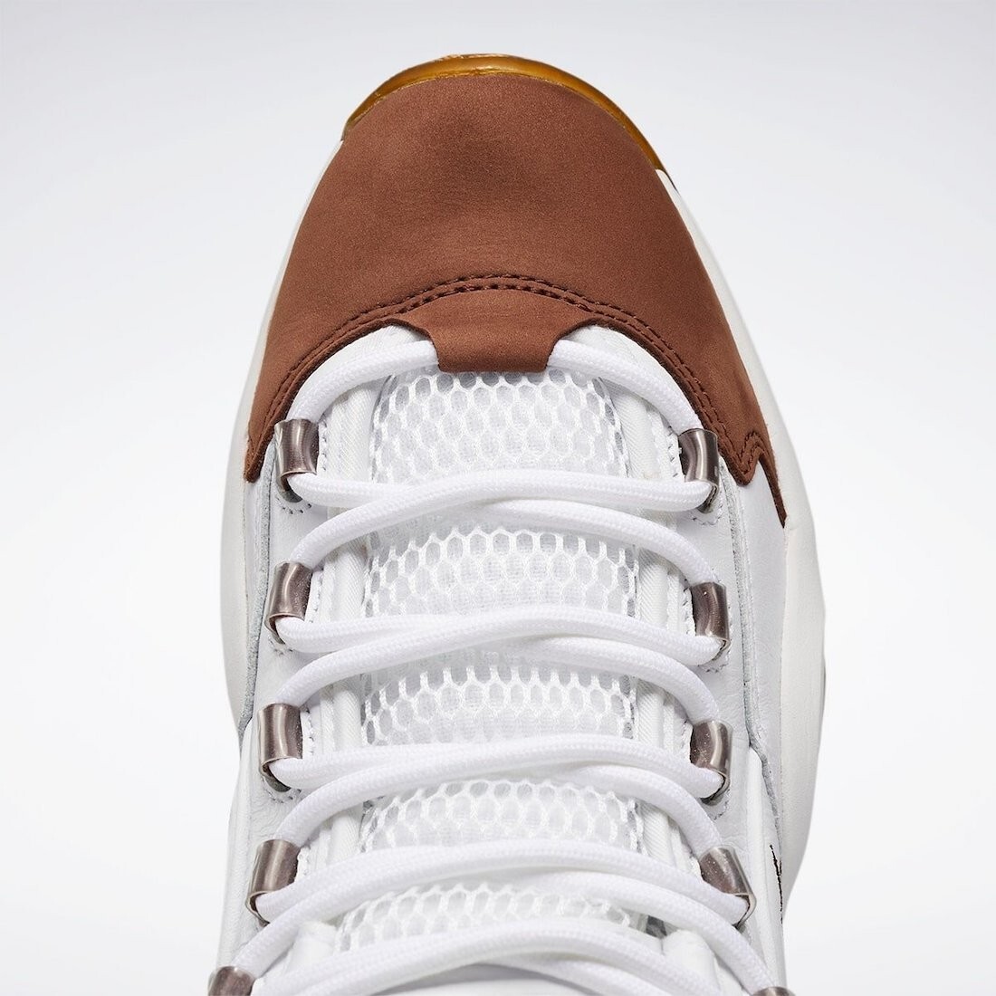Reebok Question Mid Mocha Toe GX0241 Size 9 Brown White Allen Iverson Retro Shoe s-l1200.jpg main image 4
